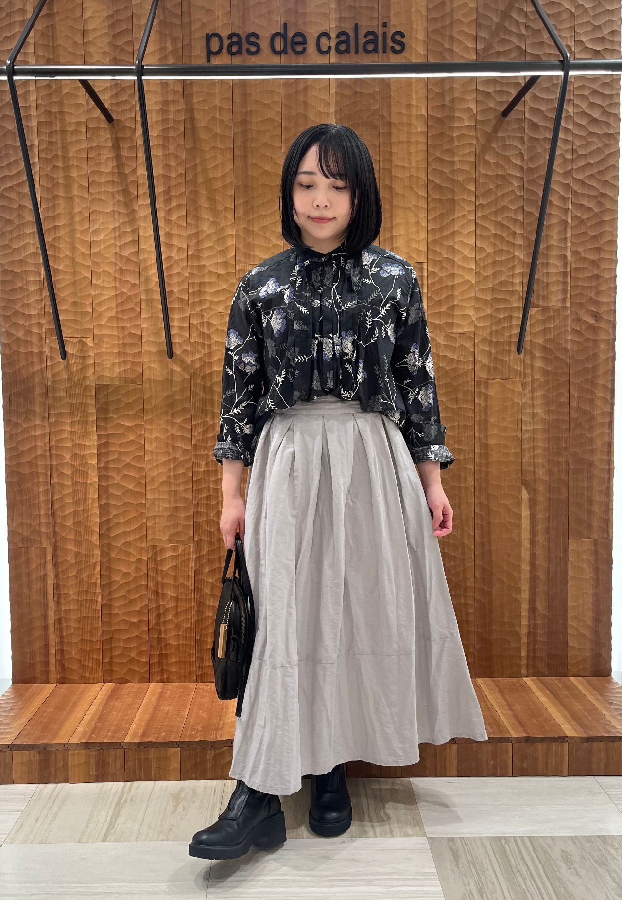 2024SS パドカレ pas de calais 25th ギンガムチェック 半袖Tシャツ 36‖ブラック×カーキ トップス プルオーバー【2400014768459】 楽天市場】pas de calais（袖の長さ半袖）の通販