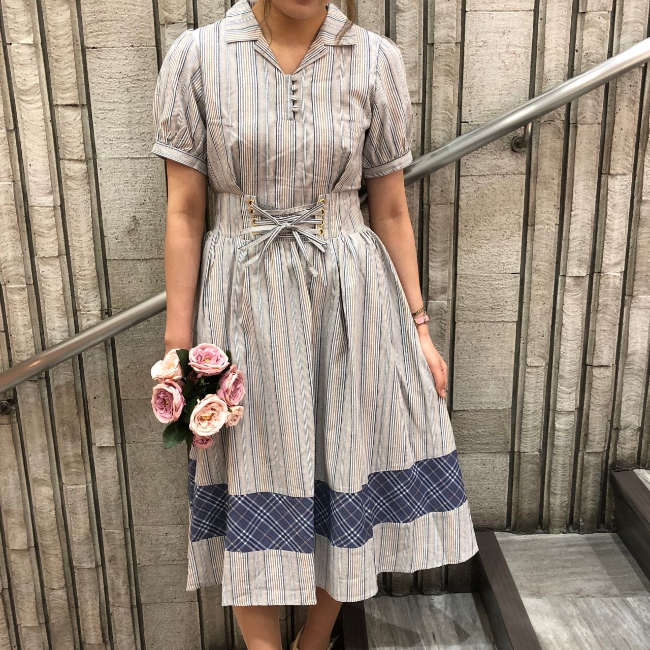 爽やかワンピースコーデ Axes Femme公式 ショップブログ