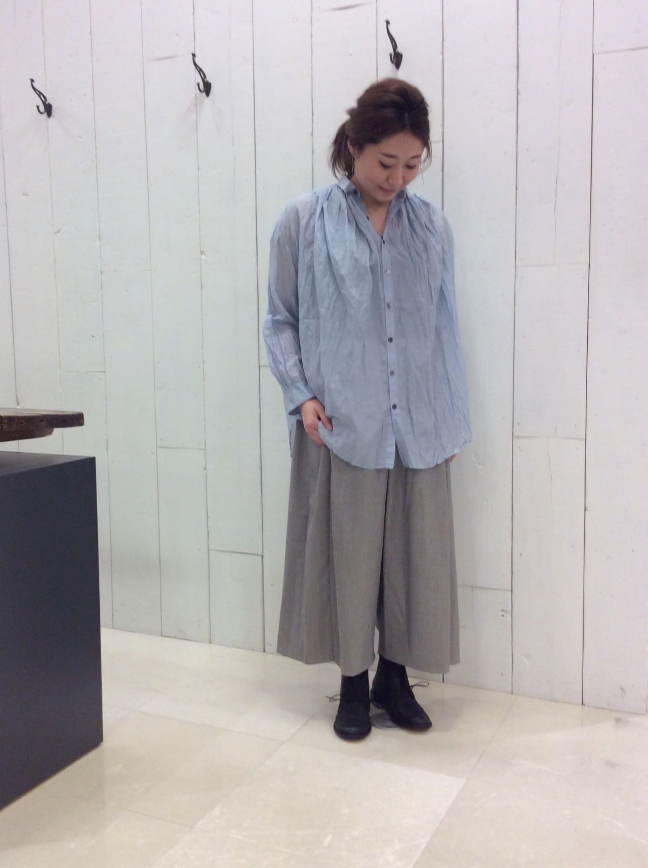 コットンシルクローンブラウス | 大丸札幌店 | pas de calais