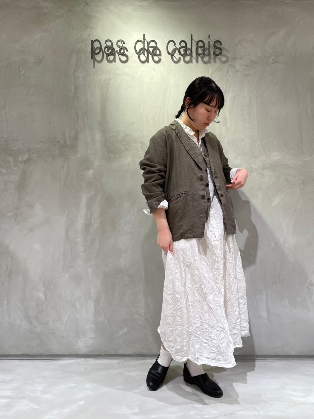 SALE】ホワイトドビー ワンピース | (パドカレ)公式オンラインストア