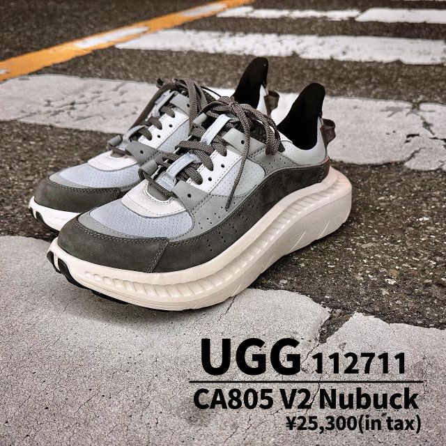 アグ UGG メンズスニーカー CA805 V2 NUBUCK (CLBK) 1127111