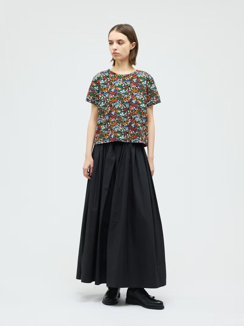 【美品】限定品　貴重　mindseekerフラワープリントシャツ mizuiro ind フラワープリントTシャツ｜ MARcourt ONLINE STORE