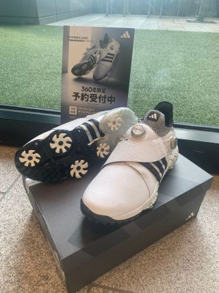 adidas TOUR360 Twin BOA23 ゴルフシューズ アディダス最新のイノベーションと、プレミアム・ラグジュアリー