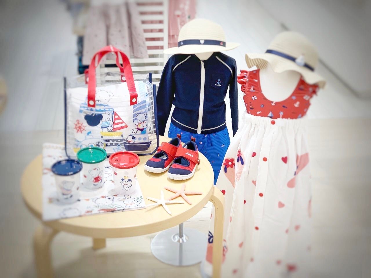 familiar ファミリア キッズ 水着 ラッシュガード セット 水着#ラッシュガード#UV対応｜ベビー・子ども服のfamiliar(ファミリア