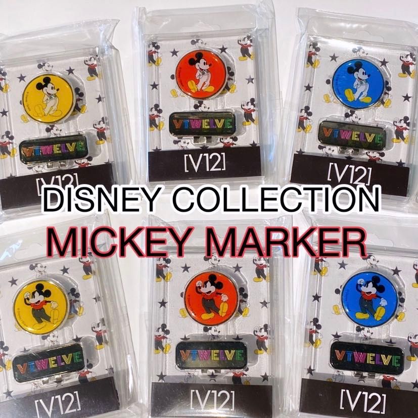V12 】ディズニーコレクション ミッキーマウスのマーカー入荷