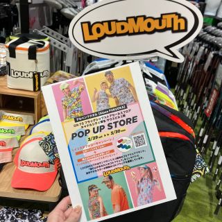 期間限定！POP UP】LOUDMOUTH（ラウドマウス） | ゴルフ5フラッグ