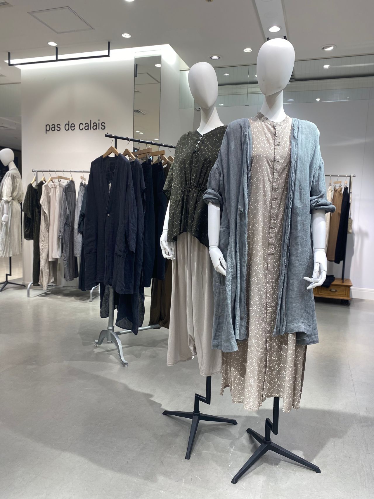 pas de calais ● 大判ストール pas de calais ストール マフラー 50％OFF SALE ヤクストール