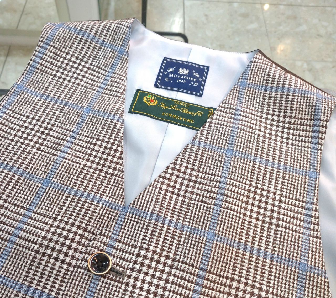 ☆LoroPiana P&F Vest☆｜Mitsumine｜Staff Blog｜Mitsumine (三峰