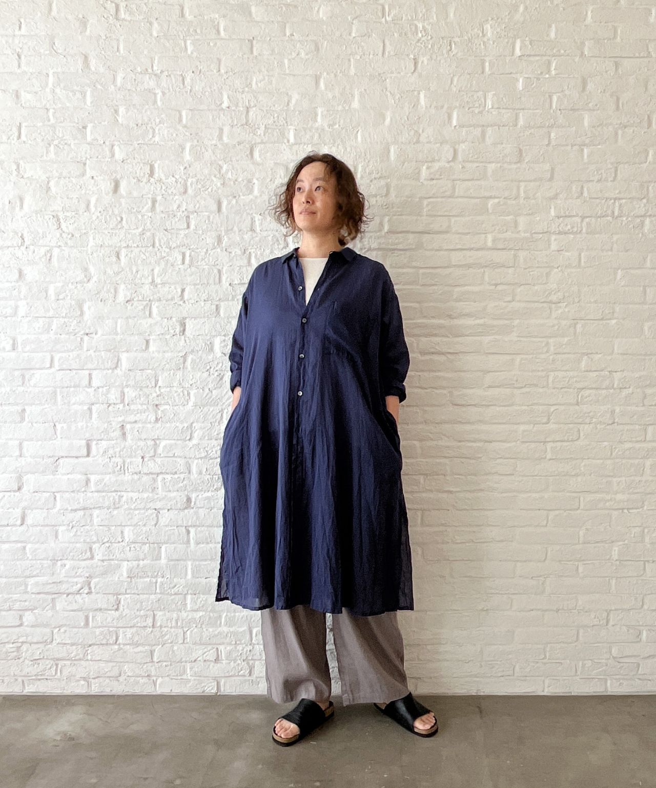 ラミーコットンローン ワンピース | pas de calais Online | pas