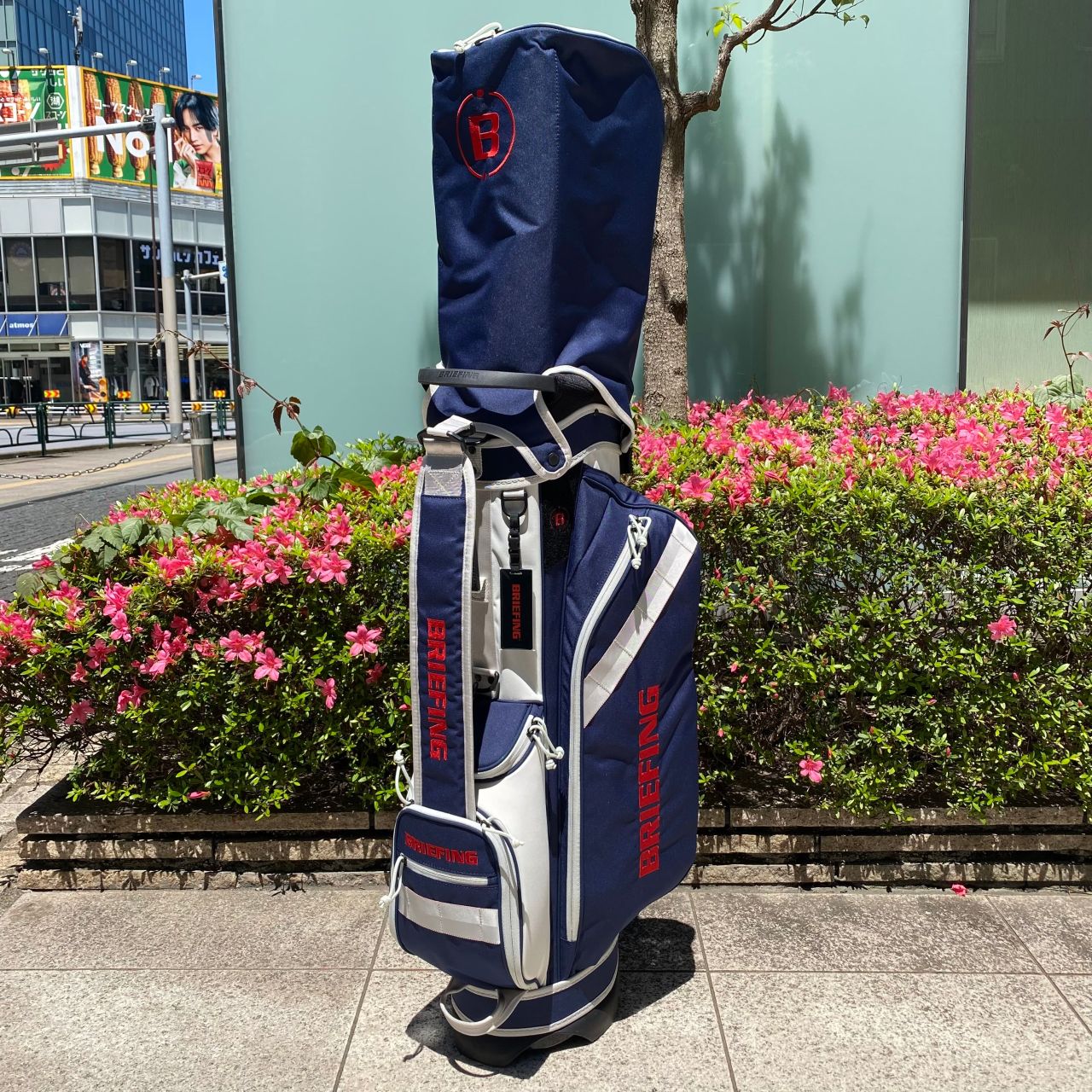 BRIEFING キャディバッグ 青 白 BRIEFING】新作キャディバッグ入荷❣️✨ | ゴルフ5 プレステージ新宿