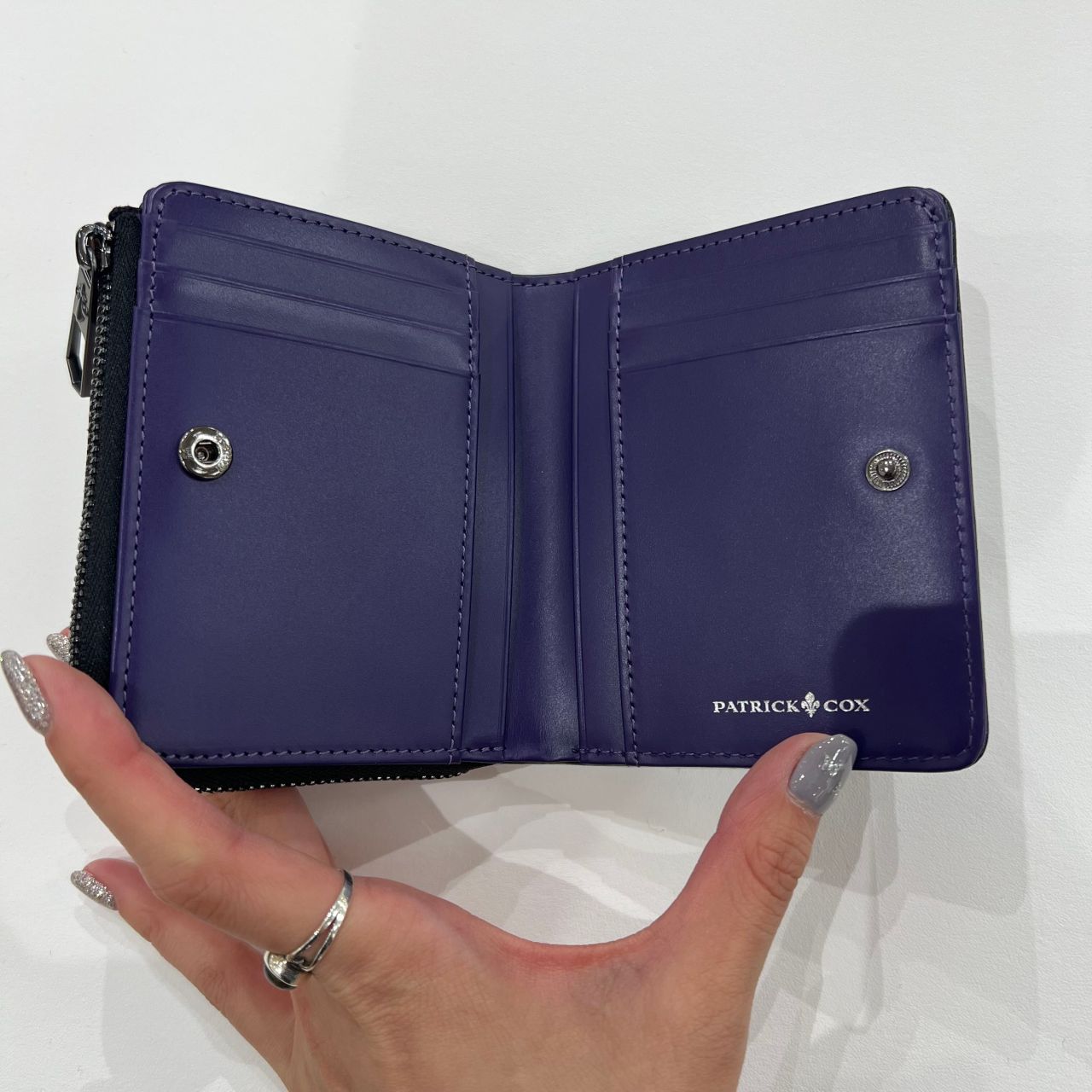 PATRICKCOX(紫) 楽天市場】パトリックコックス 財布 パープルの通販