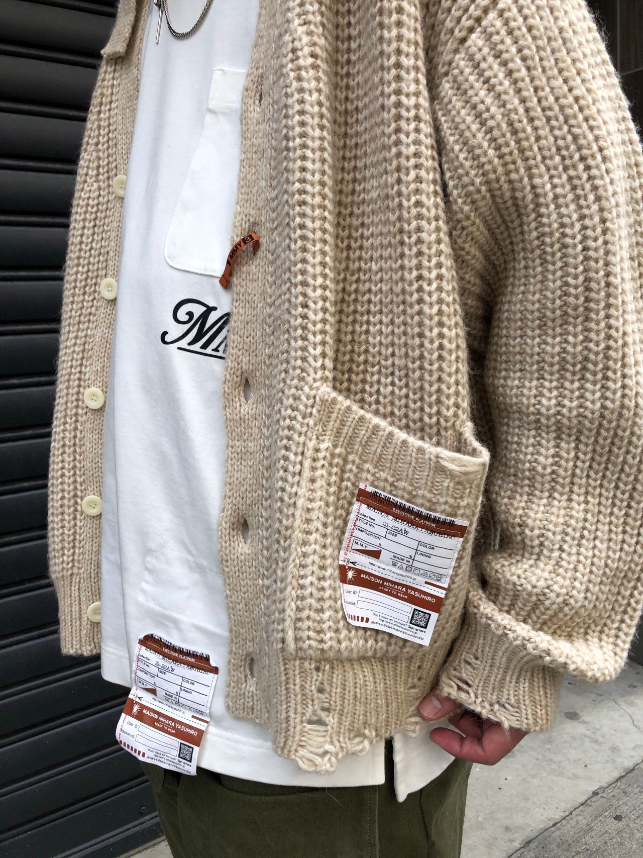 Royal Flash梅田 Maison Mihara Yasuhiro メゾンミハラヤスヒロ 新作カーディガン Royal Flash Royalflash 梅田 上野商会公式ブログポータルサイト