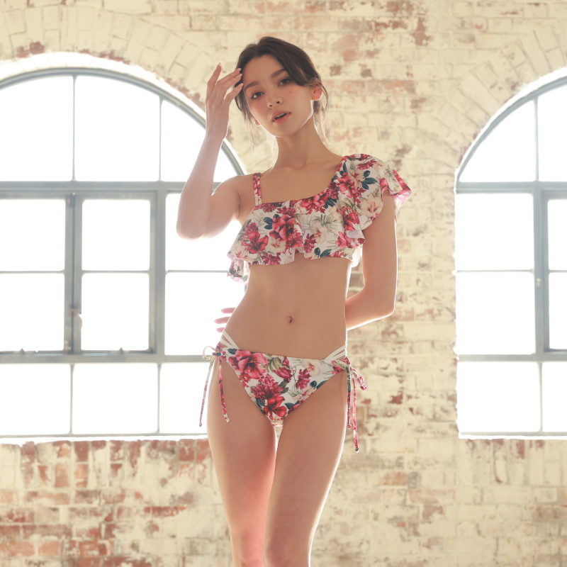 水着 PEAK&amp;PINE flower bikini PEAK&PINE新作水着】 レトロフラワー | 玉川髙島屋S.C. Riberce店
