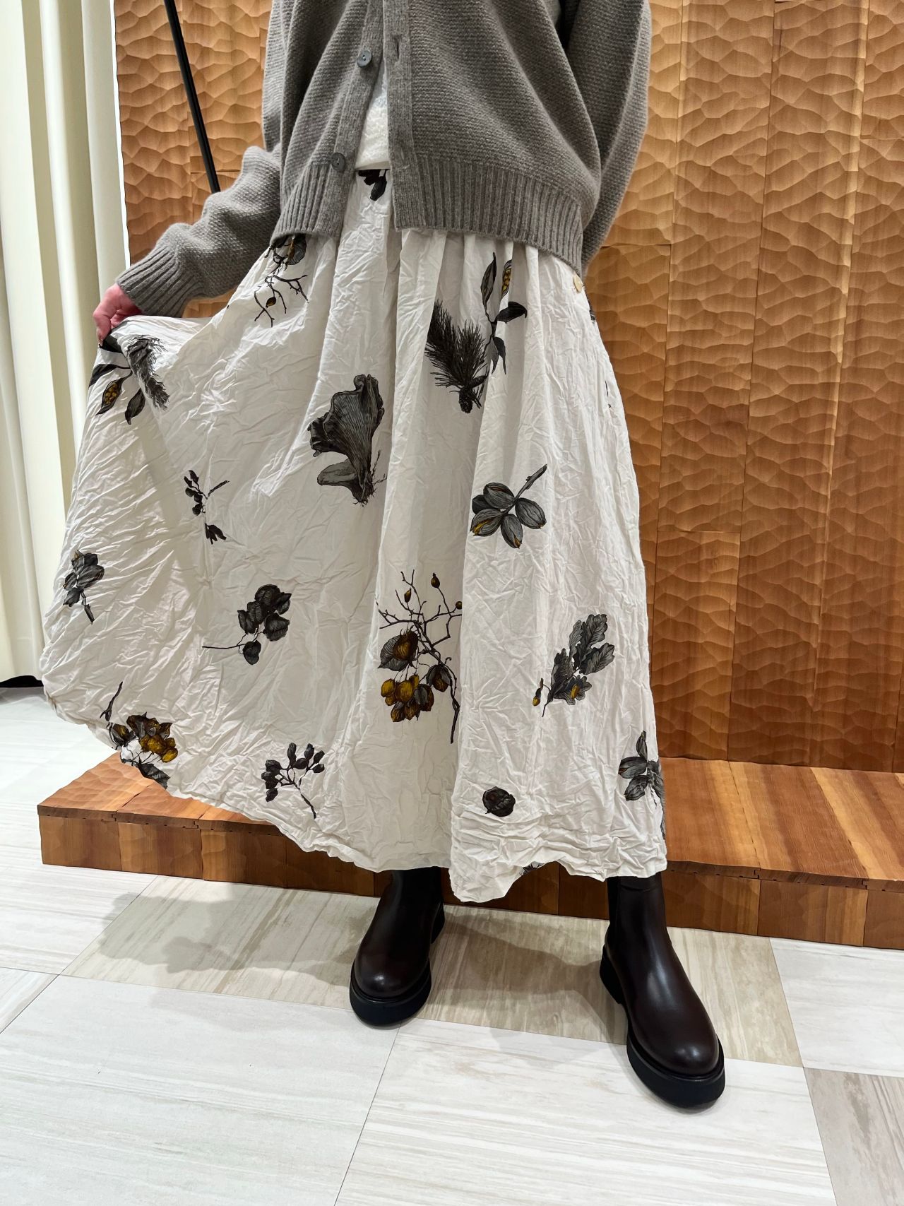 深い森の植物プリント | 名古屋高島屋店 | pas de calais