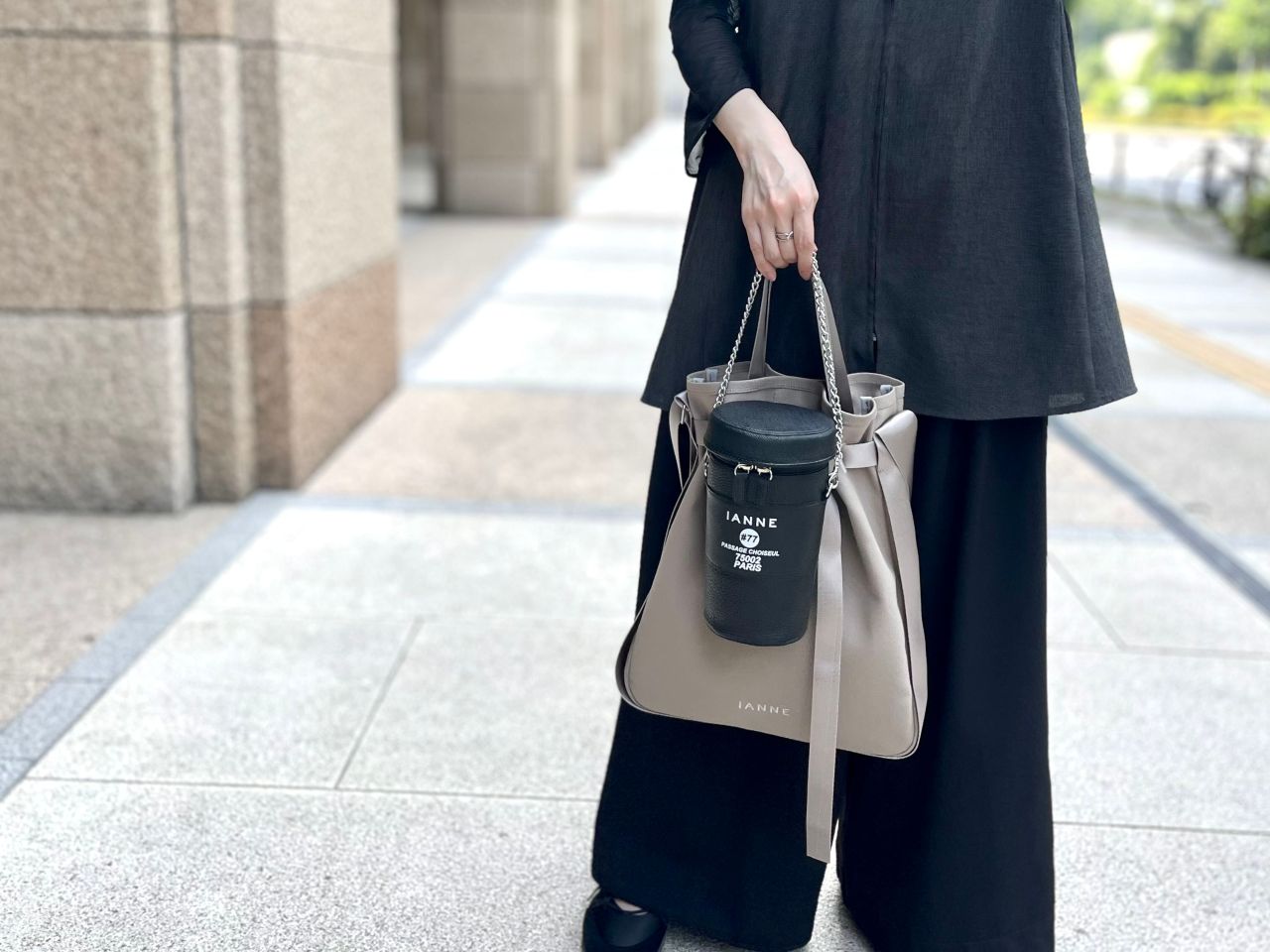 【極美品】イアンヌ IANNE バッグ バック レザー ミニ 夏に持ちたいIANNEバッグ3選♥&大人気カラー入荷！ | IANNE