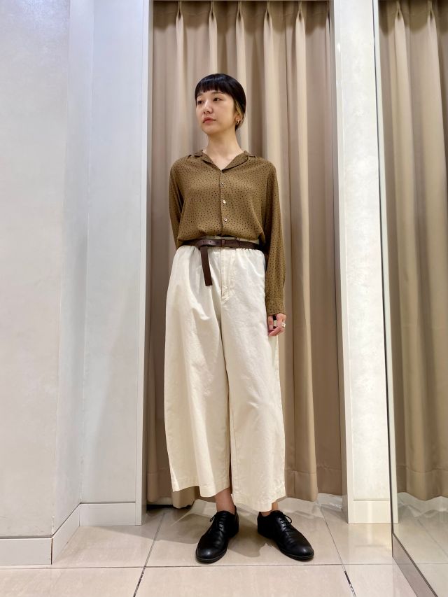 コットンリネンツイル パンツ | (パドカレ)公式オンラインストア