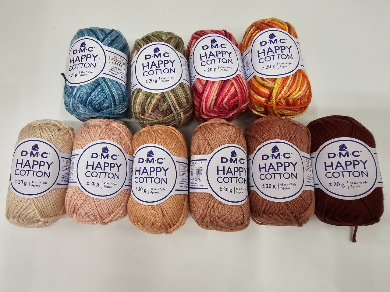 新色！HAPPY COTTON入荷 | 6F 毛糸・刺しゅう・ビーズ | 生地、手芸