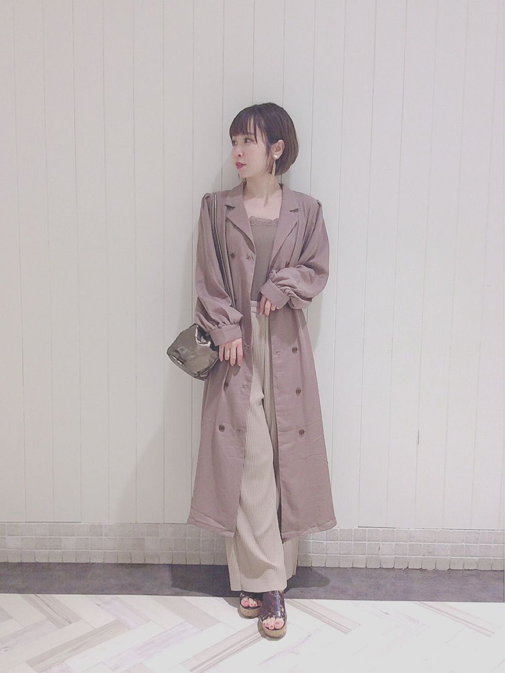 バックプリーツワンピース ルミネ池袋店 W Closet ダブルクローゼットオフィシャルサイト