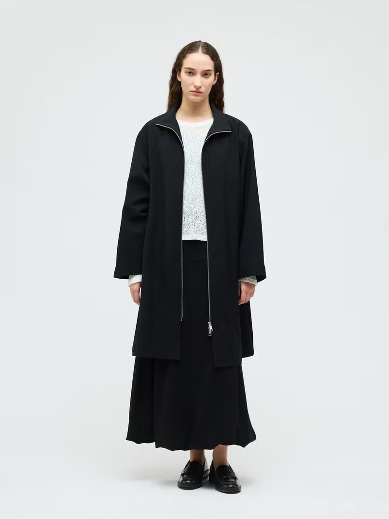 mizuiro ind ハイネックジップコート｜ MARcourt ONLINE STORE