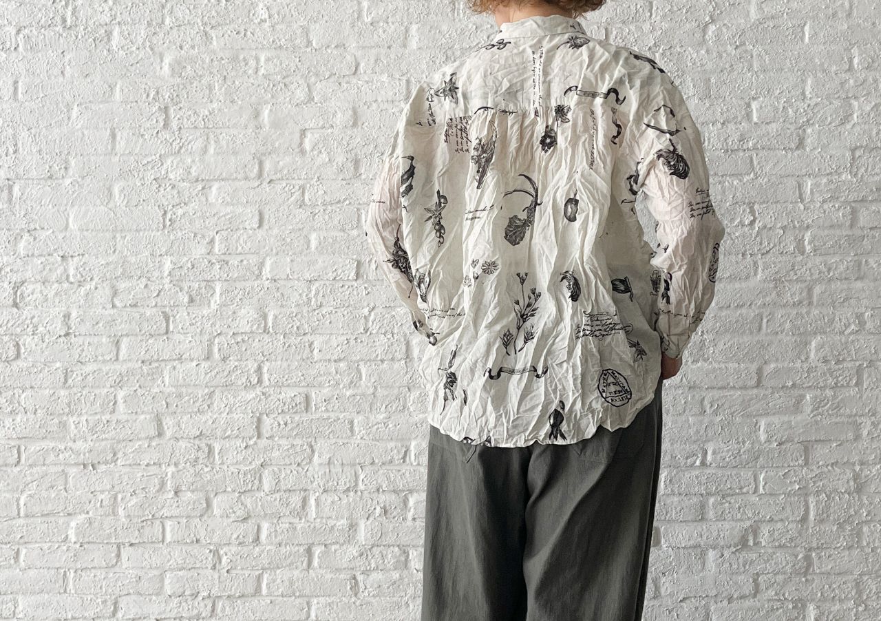 プラントグロウスプリント ブラウス＆イベントのお知らせ | pas de