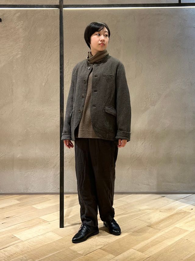 【タグ付き】パドカレ ECOウールフラノ クロップドパンツ SALE】ECOウールフラノ クロップドパンツ | (パドカレ)公式オンライン