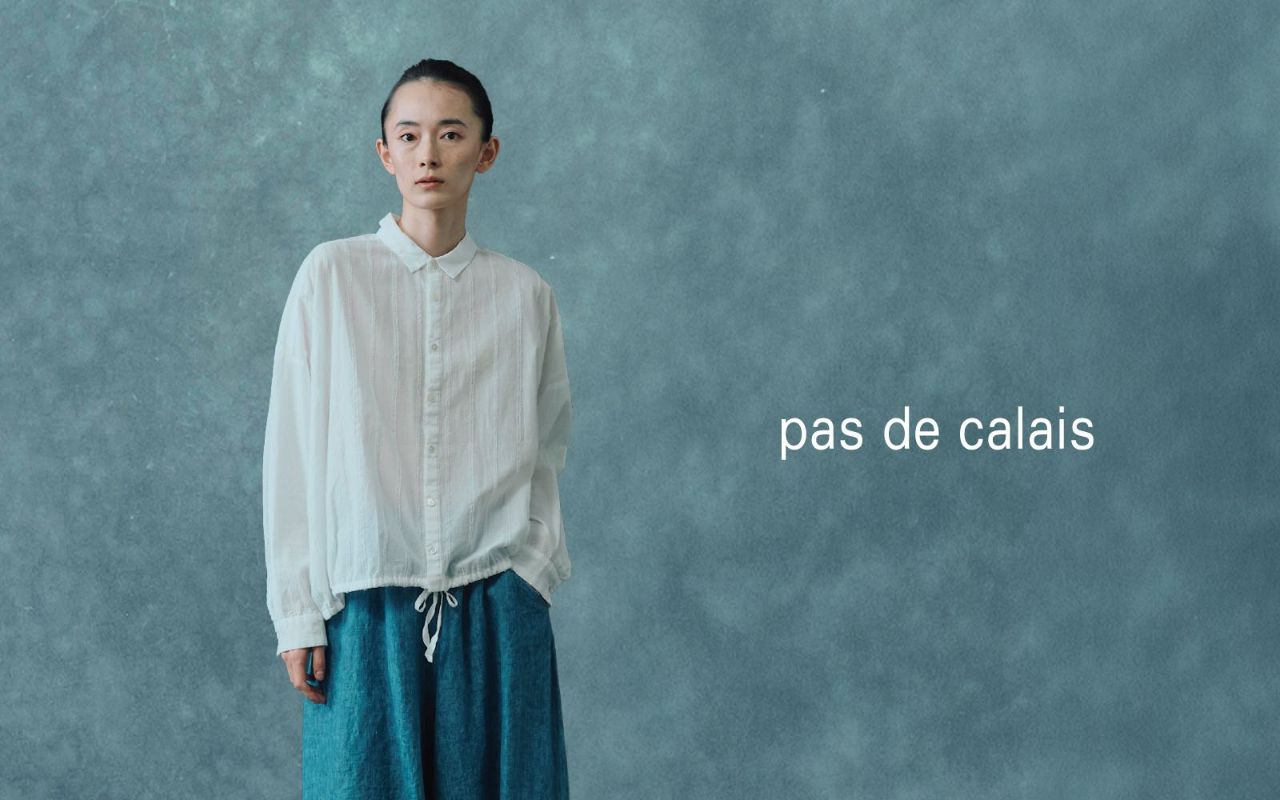 NEW】甘ボイルワッシャーシャツブラウス | 大丸札幌店 | pas de calais