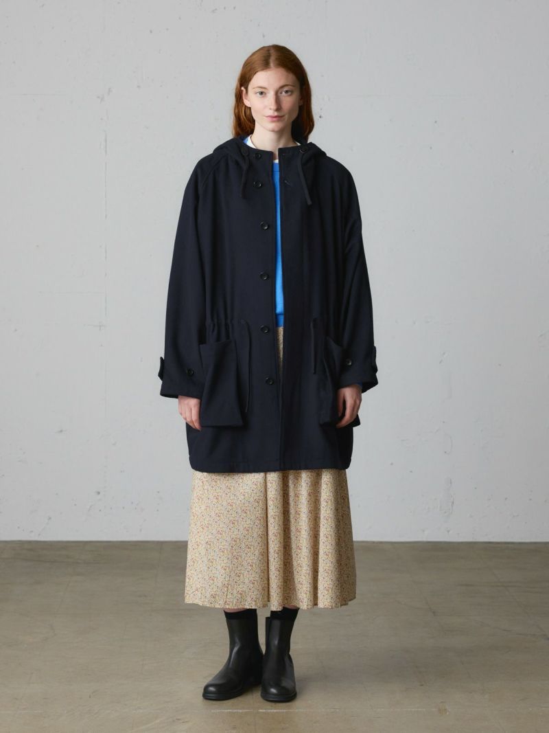 ミディウミ MidiUmi タイプライターモッズコート　スプリングコート ミディウミ MidiUmi タイプライターモッズコート スプリング