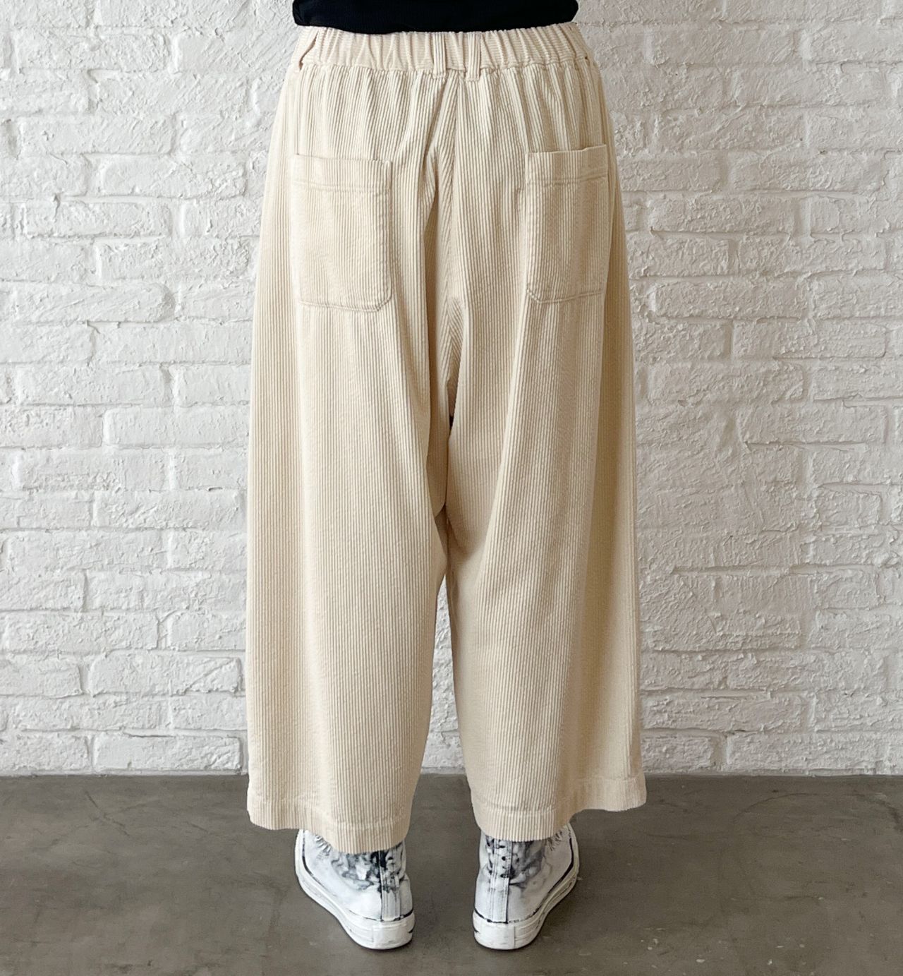 サッカーコール天 サルエルパンツ | pas de calais Online | pas de