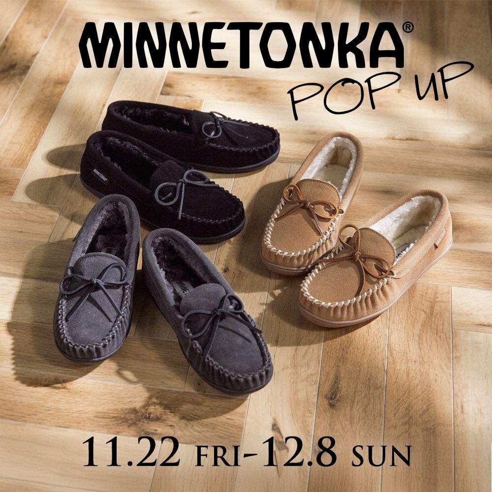 【新品】MINNETONKA ブラック モカシン 8サイズ（26cm） MINNETONKA」POP UP 開催中！ | WASH ルミネ横浜店 | WASH
