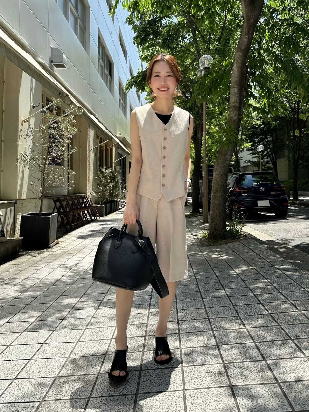 レディース⭐︎ これから使える！！ダブルのセットアップのご