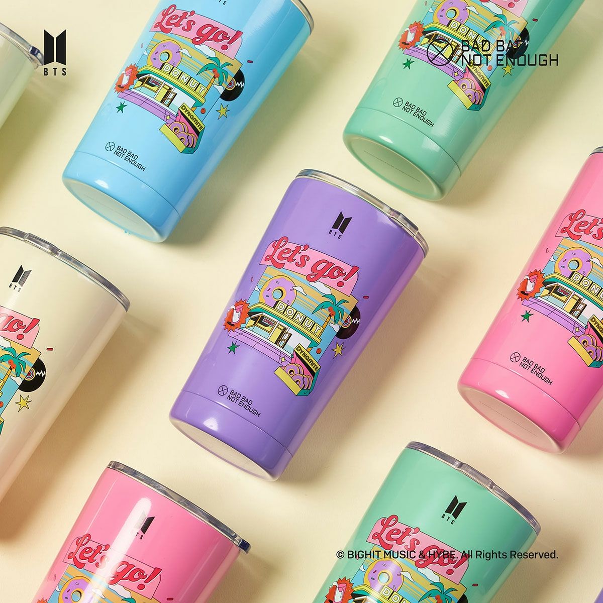 新品 ラスベガス限定 BTS 公式 トレーナー Dynamite FILAがBTSとのコラボコレクション「Let's Be Dynamite 」を発売