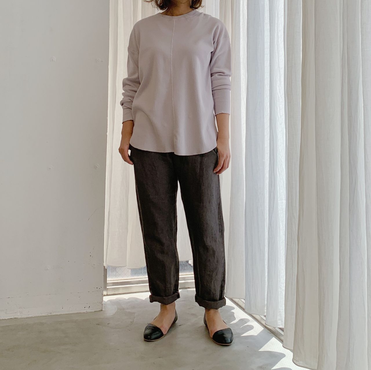 pas de calais 別注プルオーバートップスドルマンスリーブ
