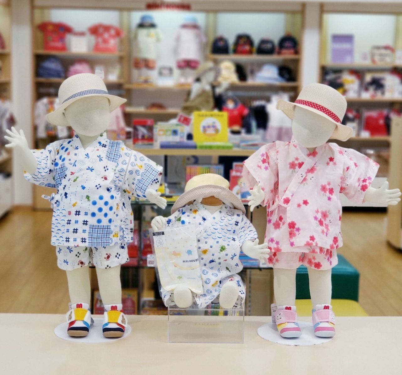 梅雨や暑い夏でもこれがあれば大丈夫！甚平フェア｜ミキハウス