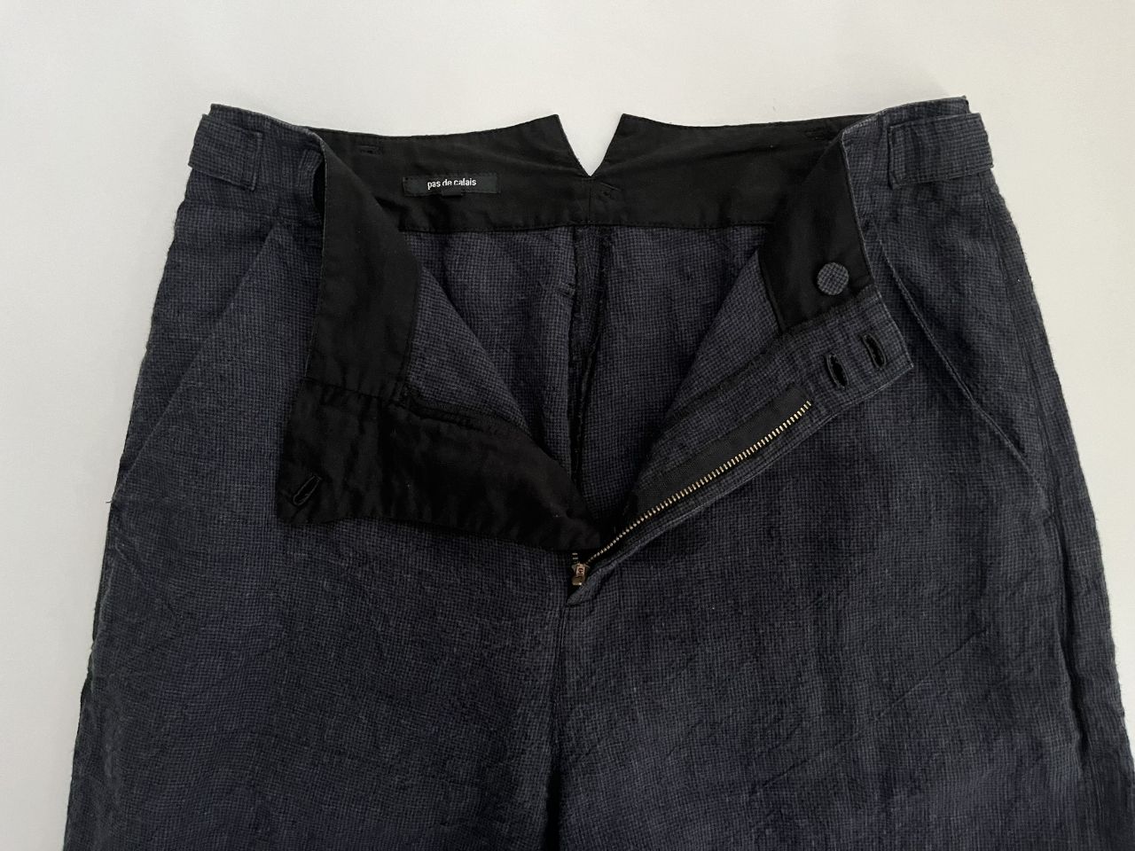 期間限定！10%OFF】リネンキャンバス炭染 コート | pas de calais