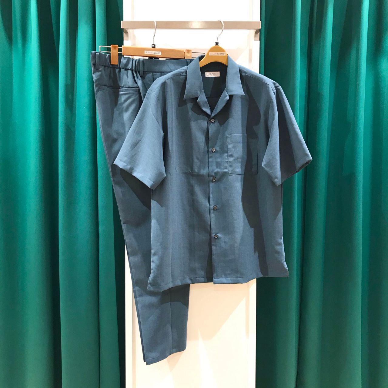 スーツスクエア　suit square ストレッチ　セットアップ uktsc_ct4112j1-ga