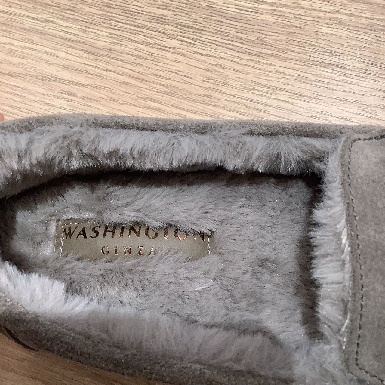 新作☆ファー付きモカシンシューズが入荷 | GINZA WASHINGTON