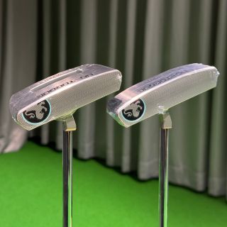 シルバー フラットヘッド パター コーティング無料！】GeoGalaxy TourPutter JSS#1 WIDE スラントネック