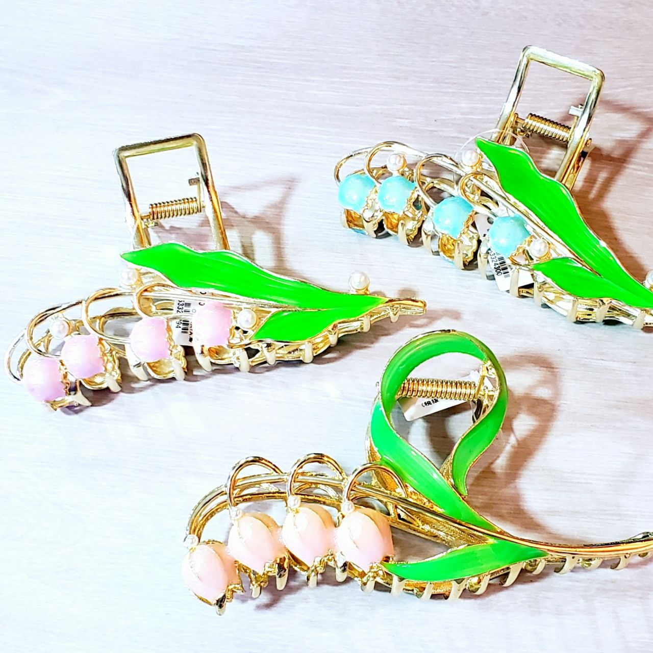 チューリップやスズランのバンスクリップが可愛すぎる！【osewaya ヘア