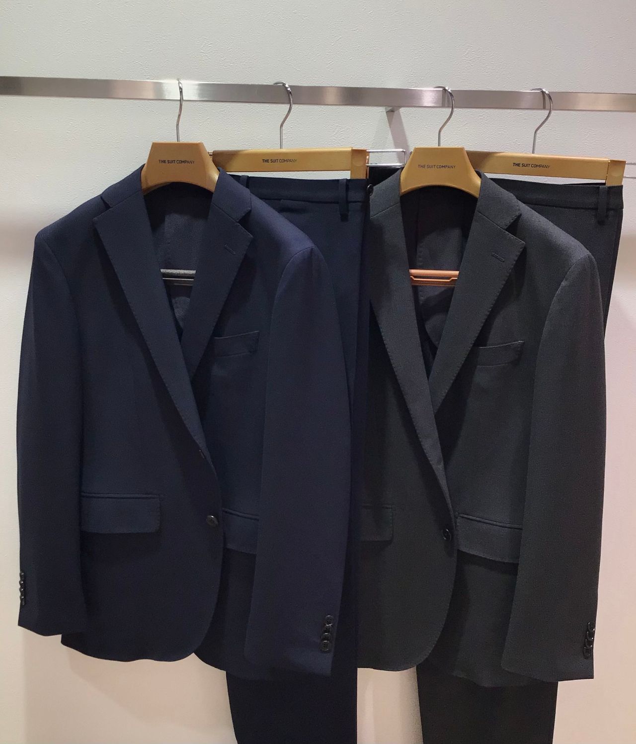 洗えるウールライクセットアップのご紹介♪｜SUIT SQUARE SUIT