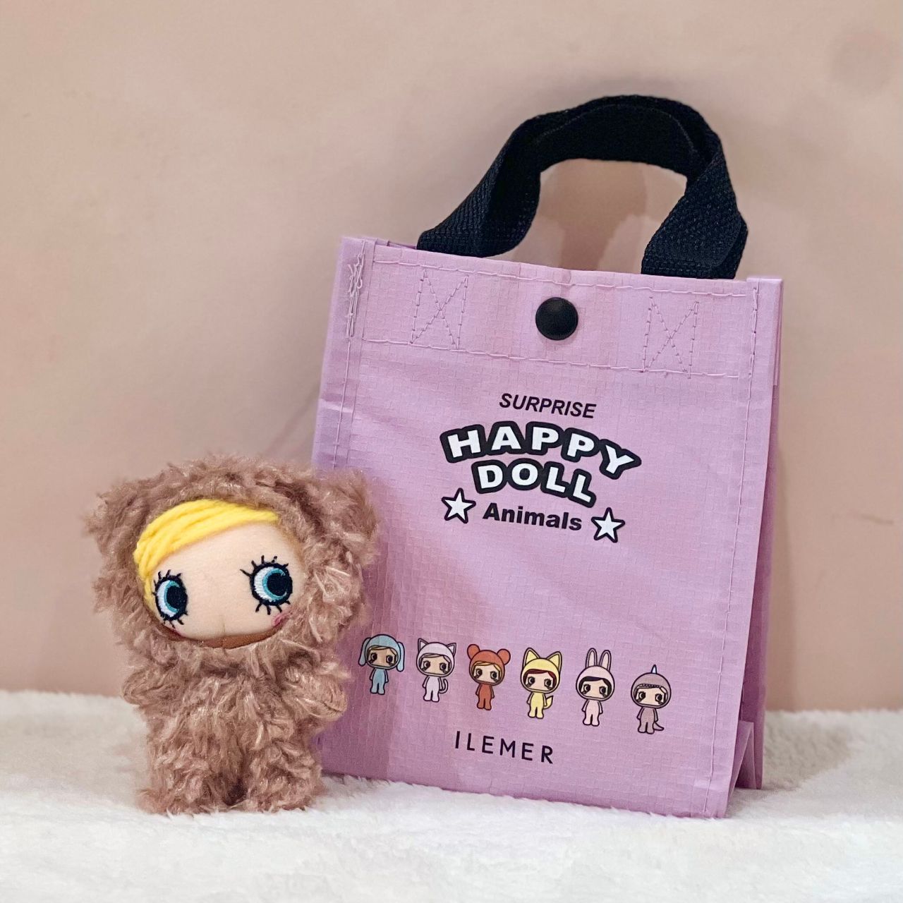 ILEMER Happy Doll Animals ハピアニ 手のひらサイズのチャーム｜ハッピードール・アニマルズ