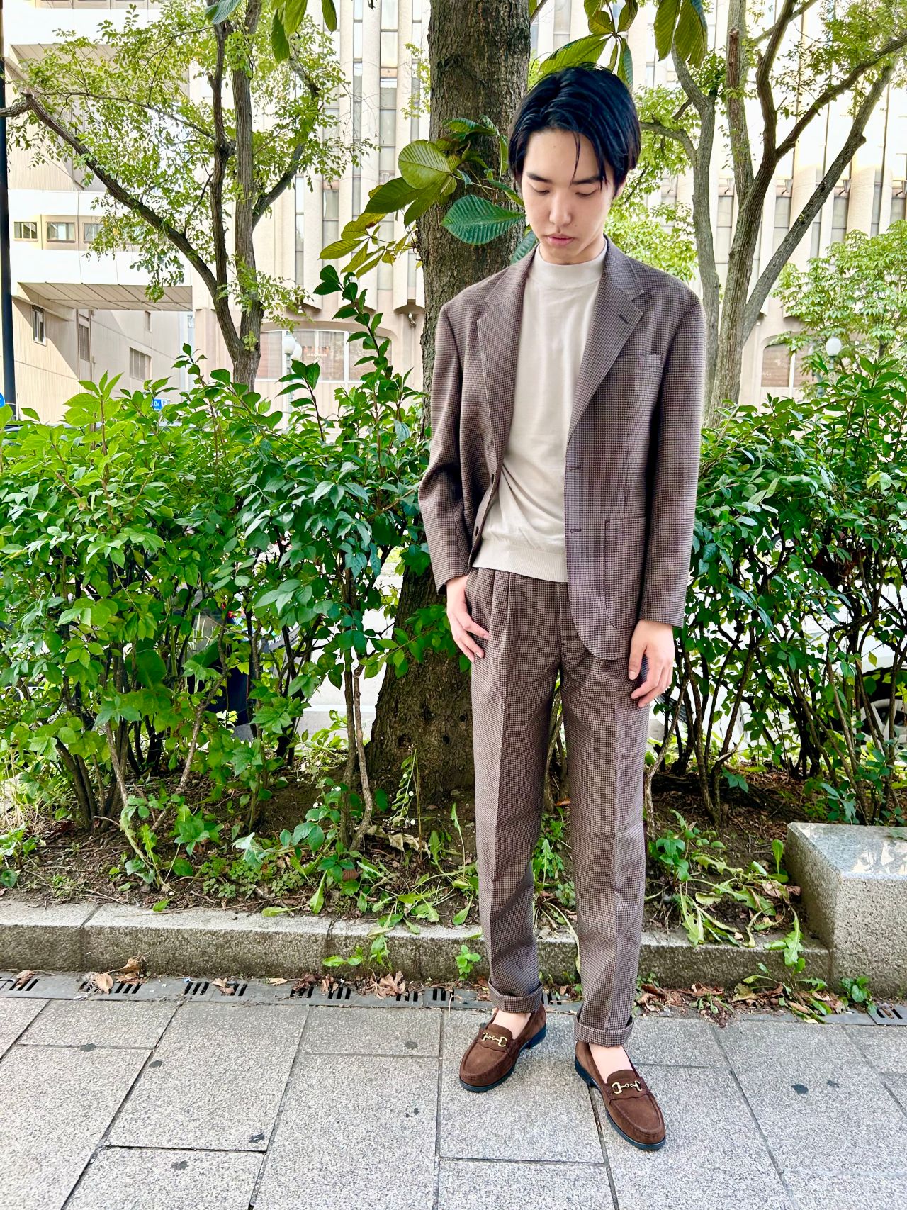 札幌 メンズ】秋冬新作 GOOVI セットアップ｜SUIT SQUARE SUIT