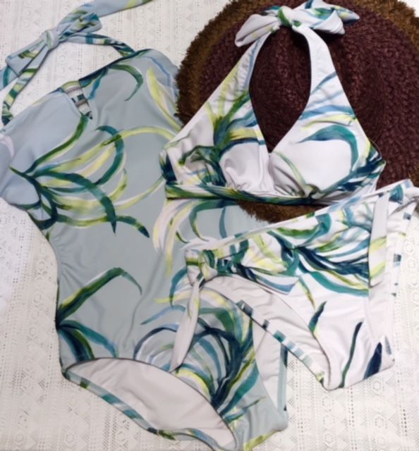 今どきオシャレ女子必見 リーフ柄水着 新宿ミロード店 年8月31日close Peak Pine ピーク パイン 公式ブログ