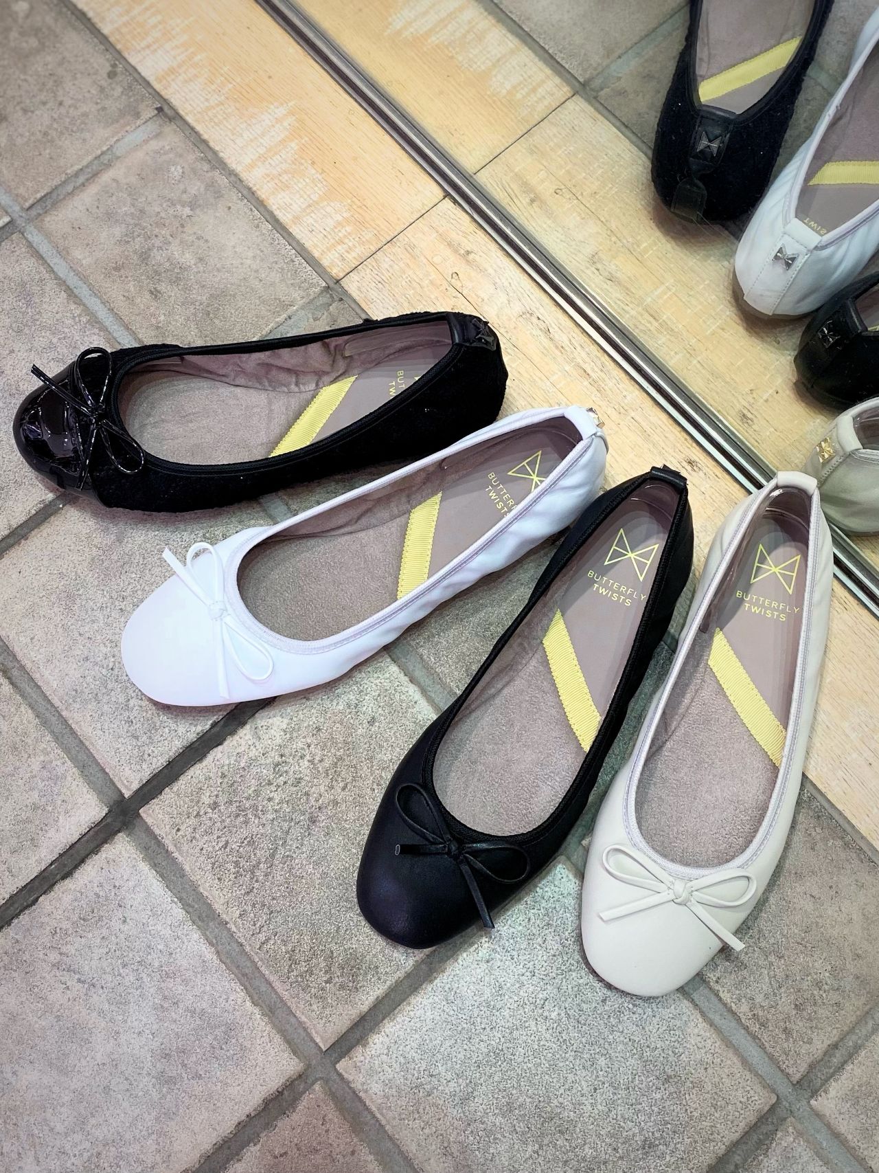 バレエパンプス　ロンドンソール　靴　※最終お値下げ 明日から！】BUTTERFLY TWISTS POP UP | WASH 二子玉川ライズ