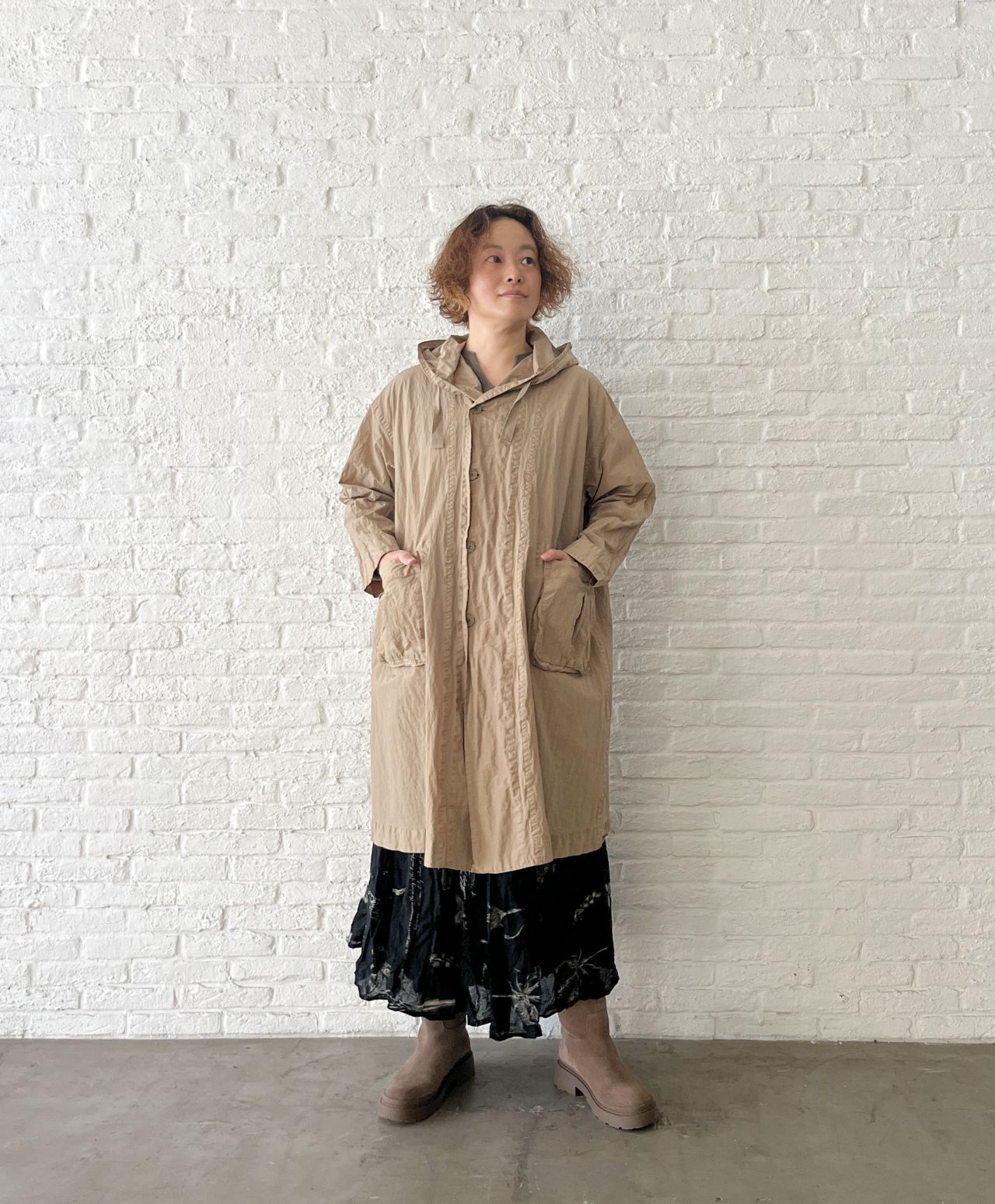 プラントグロウスプリント スカート | pas de calais Online | pas de