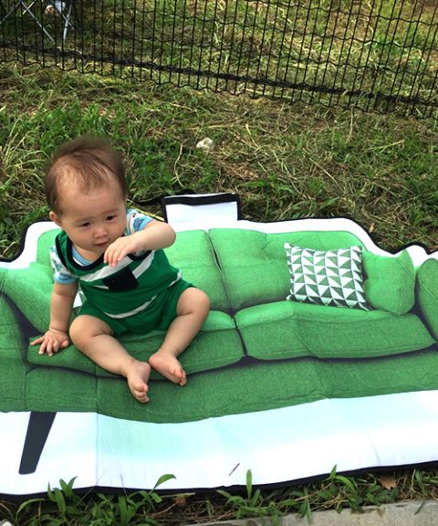 話題‼】めざましテレビで紹介されたピクニックマット‼ | entre square