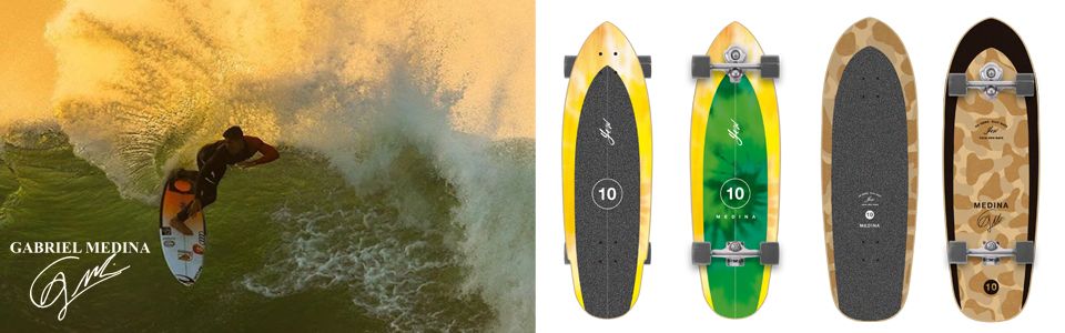Yow ヤウ サーフスケート TieDye 33\"ガブリエルメディーナ　スケート YOW（ヤウ） YOW SURF SKATE スケートボード Tie Dye 33