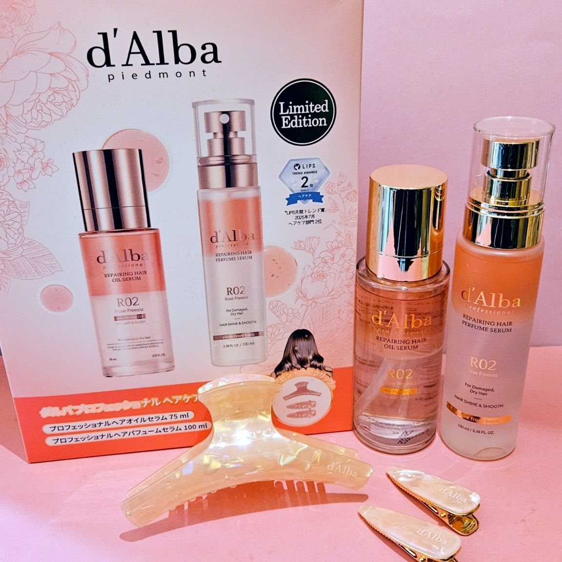 仕上がりサロン級！？】ダルバのヘアケアシリーズ登場！【d′Alba