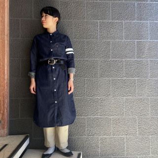 桃太郎ジーンズ 8oz 出陣 デニムワンピース 桃太郎ジーンズ唯一のワンピース再入荷いたしました