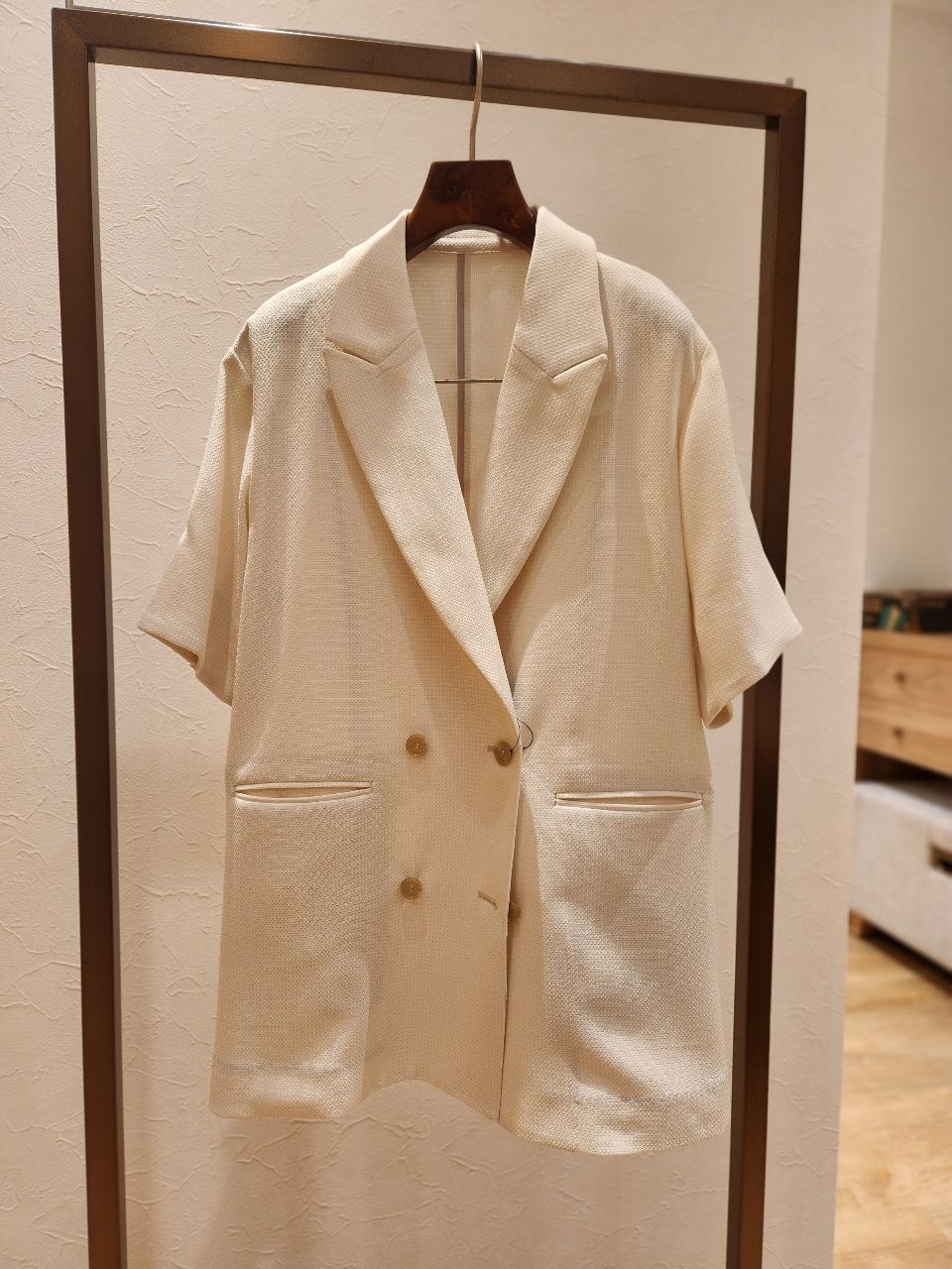 ジャケット 半袖 レディース UNIWEAR ユニウェア SL-161 日本製生地使用 Amazon.co.jp: [ユニウェア] レディース 半袖 スモック SL-310