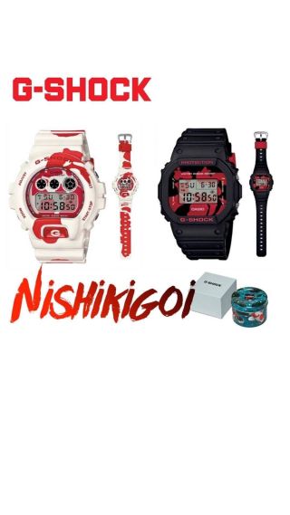 美品G-SHOCK DW-6900JK-4JR 錦鯉